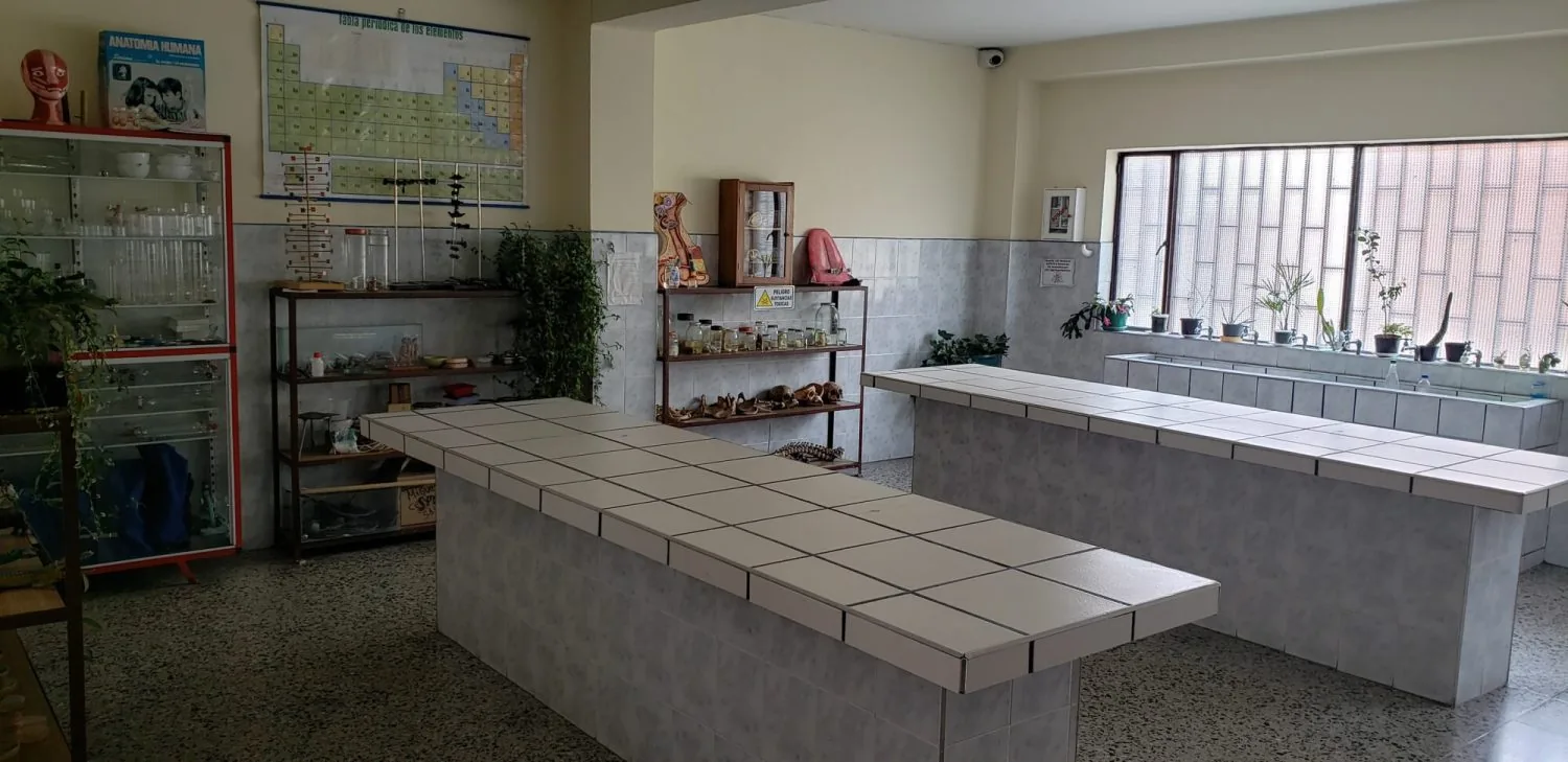 Laboratorio del colegio