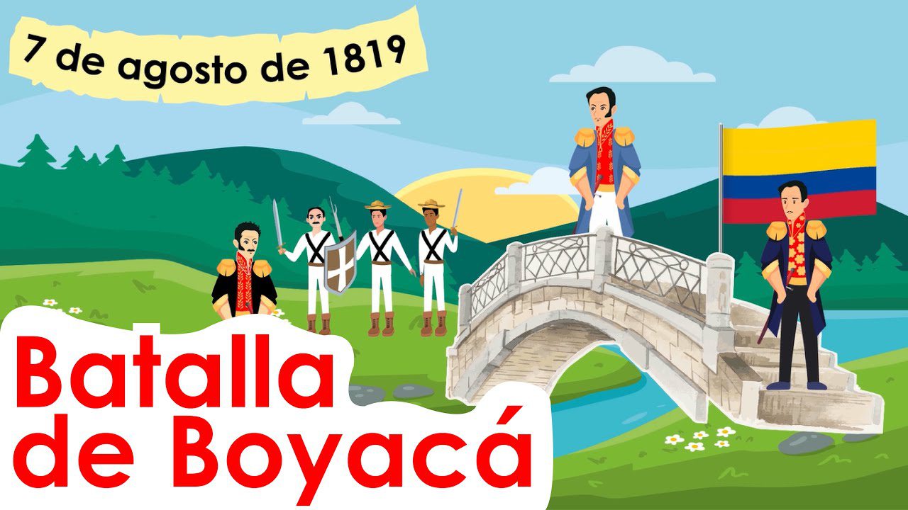 IZADA DE BANDERA – FUNDACIÓN DE BOGOTA & BATALLA DE BOYACÁ